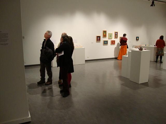 polychrome opening night (14).JPG - later in the evening as the crowds thinned out